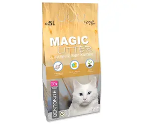 Magic Litter Kitten Bentonite Ultra White Baby Powder 5l