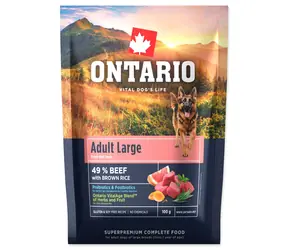 Ontario Adult Large Beef & Brown Rice 100g - próbka 