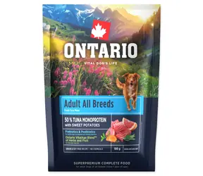 Ontario Adult All Breeds Monoprotein Tuna & Sweet Potatoes 100g - próbka 