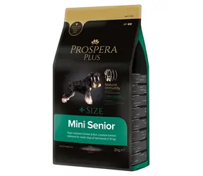 Prospera PLUS Mini Senior Kurczak z Ryżem 2kg / Granulat dla starszych psów 