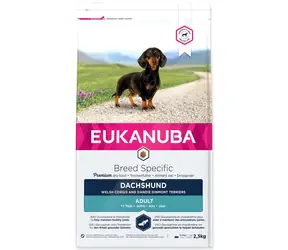 Eukanuba Dachshund 2,5kg / karma dla psów / dla jamników 