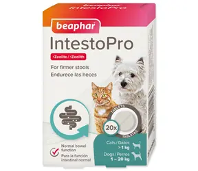 Beaphar IntestoPro S Tabletki dla psów i kotów 20 szt.