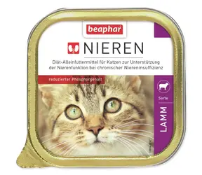 Beaphar Dieta nerkowa dla kotów z pasztetem jagnięcym 100g