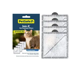 Filtry węglowe PetSafe ION-X do fontann / 4 szt.