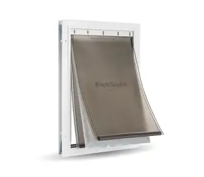 PetSafe Extreme Weather XL aluminium / Drzwi / 689 x 413 mm / otwór: 641 x 365 mm / szerokość ramienia: 349 mm / maks. 100 kg