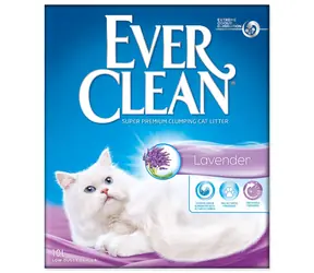 Żwirek dla kota Ever Clean Lawenda zbrylający 10l 