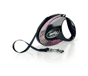 Smycz Flexi Glam Composition M 5m Onyx Black / Smycz 