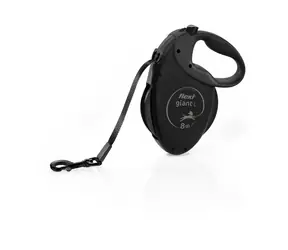 Smycz Flexi Giant L Black Edition 8m czarna / Smycz 