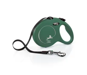 Pasek Flexi Classic L 5m oliwkowo-zielony / Smycz 
