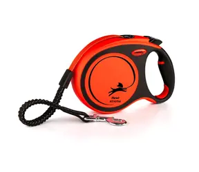 Taśma Flexi Xtreme L 8m pomarańczowa / Smycz 