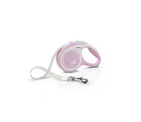 Pasek Flexi Comfort XS 3M różowy / Smycz 