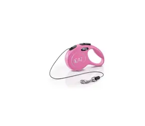 Lina Flexi Cat XS 3M różowa / Smycz 