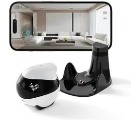 Enabot EBO Air 2 Dove Companion Robot biały / mobilna kamera 2K / AI / Wi-Fi / 2450 mAh / micro SD