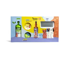 TRESKY & FRIENDS DELUXE PACK 5 szt. / Zestaw prezentowy kosmetyków i akcesoriów dla zwierząt