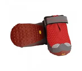Buty outdoorowe Ruffwear Grip Trex™ dla psów, czerwone, sumak, rozmiar M