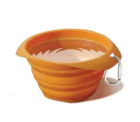 Kurgo® Miska dla psa Collaps-a-Bowl pomarańczowa 710 ml