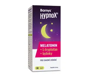 Barnys HypnoX® Melatonina, L-tryptofan i zioła 30 kapsułek