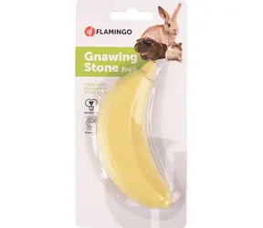 Flamingo Tutti Frutti Kamień Mineralny dla Gryzoni Banan 50g