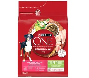 PURINA One Med/Max Adult Turkey & Rice 2,5 kg / Karma dla psów
