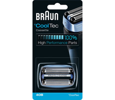 Braun CombiPack CoolTec 40B / ostrze zapasowe + folia / do golarek Braun Cooltec