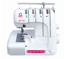 Guzzanti GZ 325 biała / Overlock / 100W / 12 różnych ściegów / obcinacz nici / ścieg 1-5 mm / oświetlenie LED