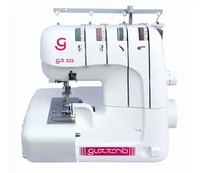 Guzzanti GZ 325 biała / Overlock / 100W / 12 różnych ściegów / obcinacz nici / ścieg 1-5 mm / oświetlenie LED