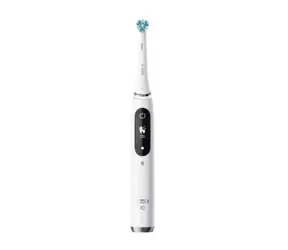Oral-B iO 9N biała / szczoteczka obrotowa / 7 trybów / Bluetooth / timer / czujnik nacisku / wyświetlacz / etui
