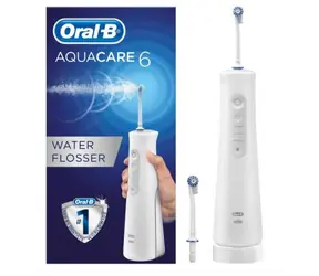 Oral-B Aqua Care 6 Pro-Expert biały / prysznic doustny / 3 poziomy ciśnienia / 6 programów czyszczenia