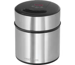 ProfiCook PC-ICM 1140 / Maszyna do lodów / 12 W / 1,8 l / LCD / stal nierdzewna