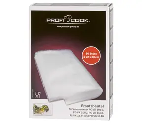 ProfiCook PCVK1015 Worki próżniowe 22x30cm / 50 szt
