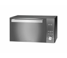 ProfiCook PC-MWG 1204 czarny / Kuchenka mikrofalowa z grillem / 1000 W / 23 l / 8 programów automatycznych