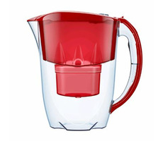 AQUAPHOR Jasper 2,8 l czerwony / Dzbanek filtrujący / do 200 l / filtr: B100-25 Mg