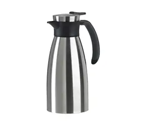 Emsa SOFT GRIP Odkurzacz 1 l czarny / Czajnik próżniowy (termos) / stal nierdzewna