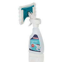 Leifheit 51165 Środek do czyszczenia szkła 500 ml, w zestawie mop do okien 