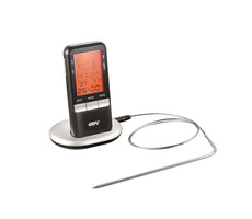 Cyfrowy termometr kuchenny Gefu HĘNDI z sondą / 0-250 °C / timer / alarm temperatury