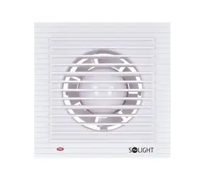 Wentylator osiowy Solight AV02 z timerem / 100mm / 13W / 80m3-h