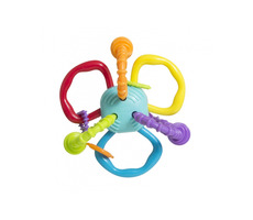 Playgro - Piłka z ząbkowanymi uchwytami / od 6 miesiąca