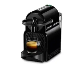 DeLonghi EN80.B Inissia czarny / Ekspres kapsułkowy / 1260W / 19 bar / 0,7 l / Nespresso