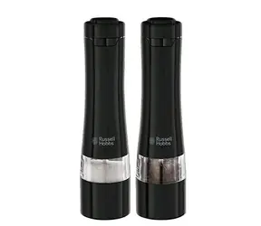 Russell Hobbs Classics 23460-56 / Młynki do soli i pieprzu / na 4X baterie AA / stal nierdzewna