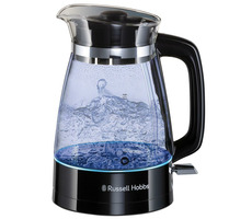 Russell Hobbs Classic 26080-70 czarny / Czajnik elektryczny / 2400 W / 1,7 l / szkło