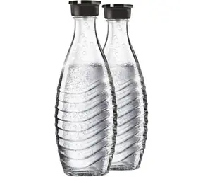 Butelki szklane SodaStream 0,6l 2szt. / do modeli Crystal i Penquin