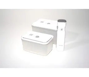 Zwilling Fresh & Save 7-częściowy zestaw do odkurzacza M&L (plastik) / 2x plastikowe pudełko próżniowe / 4X worek próżniowy / 1x pompa próżniowa