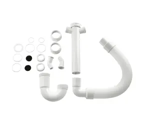 Syfon elastyczny Xavax 1 1-2" / 1 szt. / w opakowaniu plastikowym