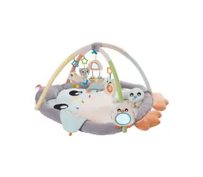 Playgro - Luksusowy kocyk do zabawy Pingwin / od 0 miesiąca