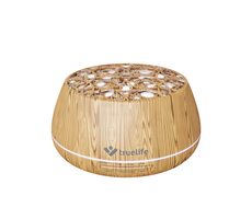 Dyfuzor TrueLife AIR D9 SMART brown / Dyfuzor zapachowy i nawilżacz / głośnik / 400ml / 14 podświetlenia LED / po sprzedaży