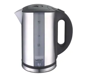 Adler AD 1216 srebrny / czajnik elektryczny / 2200 W / 1,7 L 