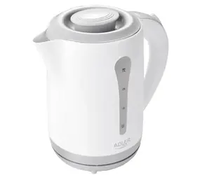 Adler AD 1244 biało-szary / Szybkowar / 2200 W / 2,5 L