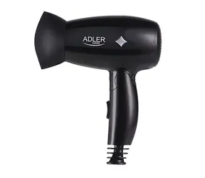 Adler AD 2251 / Suszarka do włosów / 1400 W / 2 temperatury / 2 prędkości / Koncentrator / czarny