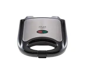 Adler AD 3015 / Opiekacz do kanapek / 750W / 2 kanapki / czarny
