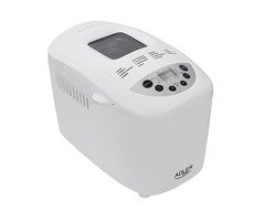 Adler AD 6019 / Piekarnia domowa / 850 W / 15 programów / 1,5 kg / wyświetlacz LCD